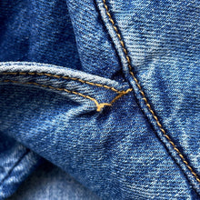 将图像加载到图库查看器中,CHANEL CC Logo denim pants Size 36 BlueP76791 V69116 Cotton100%