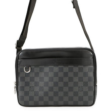 将图像加载到图库查看器中,LOUIS VUITTON Trocadero Messenger NoirN40087 Damier Graphite Size PM