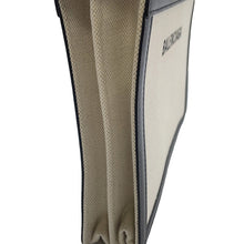 将图像加载到图库查看器中,BALENCIAGA NavyPochette Shoulder Bag Beige/Black339937 Canvas Leather