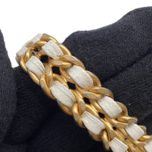 将图像加载到图库查看器中,CHANEL Matelasse ChainShoulder Bag White Caviar Leather