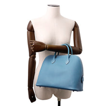 Load image into Gallery viewer, HERMES Bolide 1923 New Blue Jean Epsom Size 30