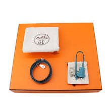 Load image into Gallery viewer, HERMES Bolide 1923 New Blue Jean Epsom Size 30