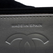 Load image into Gallery viewer, CHANEL Cambon Chain Wallet Black/SilverA46646 Leather