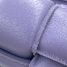 将图像加载到图库查看器中,Bottega Veneta Maxi INTRECCIATO Padded Cassette Shoulder Bag Purple591970 Leather