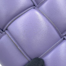将图像加载到图库查看器中,Bottega Veneta Maxi INTRECCIATO Padded Cassette Shoulder Bag Purple591970 Leather