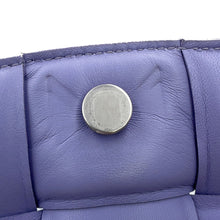 将图像加载到图库查看器中,Bottega Veneta Maxi INTRECCIATO Padded Cassette Shoulder Bag Purple591970 Leather