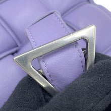 将图像加载到图库查看器中,Bottega Veneta Maxi INTRECCIATO Padded Cassette Shoulder Bag Purple591970 Leather