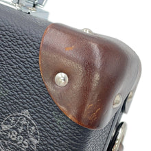 Load image into Gallery viewer, Berluti Globe-Trotter Collaboration Messenger Bag Dark Gray/Brown PVC Leather Size Mini