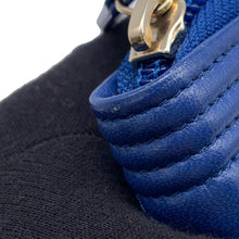 将图像加载到图库查看器中,CHANEL Boy Chanel Compact Wallet BlueA80602 Leather