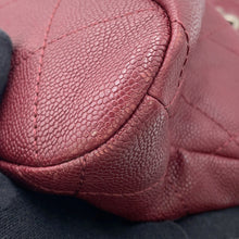 Load image into Gallery viewer, CHANEL Matelasse 2WAY ChainTote Bag RedA90485 Caviar Leather