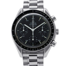 将图像加载到图库查看器中,OMEGA Speedmaster W39mm Stainless Steel Black Dial3510.5
