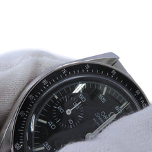 将图像加载到图库查看器中,OMEGA Speedmaster W39mm Stainless Steel Black Dial3510.50