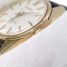 将图像加载到图库查看器中,SEIKO Lord Marvel 3600 W34mm Gold Plated Leather Silver Dial5740-8000