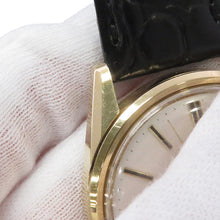 将图像加载到图库查看器中,SEIKO Lord Marvel 3600 W34mm Gold Plated Leather Silver Dial5740-8000