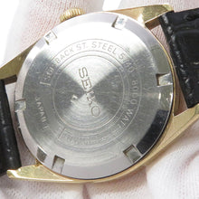 将图像加载到图库查看器中,SEIKO Lord Marvel 3600 W34mm Gold Plated Leather Silver Dial5740-8000