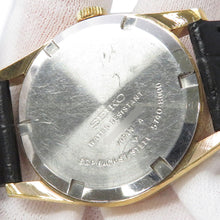 将图像加载到图库查看器中,SEIKO Lord Marvel 3600 W34mm Gold Plated Leather Silver Dial5740-8000