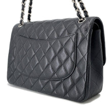 Load image into Gallery viewer, CHANEL Matelasse W flap ChainShoulder BlackA58600 Caviar Leather Size 30