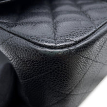 Load image into Gallery viewer, CHANEL Matelasse W flap ChainShoulder BlackA58600 Caviar Leather Size 30