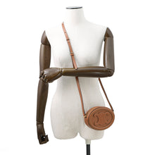 Load image into Gallery viewer, CELINE Oval Purse Cuir Triomphe Shoulder Bag Tan10l703DPQ.04LU Leather