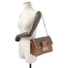 将图像加载到图库查看器中,LOUIS VUITTON Dauphine NoirM45958 Monogram Monogram Reverse Canvas Size MM