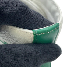Load image into Gallery viewer, LOUIS VUITTON ★Tattoo Line Sneakers White/Green1A8XWT Leather Size 8.5
