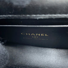 将图像加载到图库查看器中,CHANEL ★Coco Handle Chain Shoulder Bag BlackAP4245 Lambskin Strass Size micro