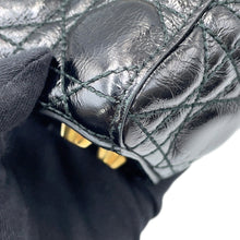 将图像加载到图库查看器中,Dior Lady Dior Niki de Saint Phalle collaboration 2-way handbag BlackM0574VYJ Leather Size Small