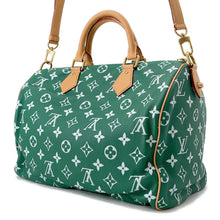 将图像加载到图库查看器中,LOUIS VUITTON ★Speedy P9 Bandouliere Green/VertM24417 Calf Leather Size 40