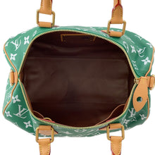 将图像加载到图库查看器中,LOUIS VUITTON ★Speedy P9 Bandouliere Green/VertM24417 Calf Leather Size 40