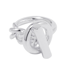 Load image into Gallery viewer, HERMES Croisette Ring Size MM/52/#12 SV925