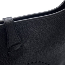 将图像加载到图库查看器中,HERMES ★Evelyne3 Black Taurillon Clemence Size PM