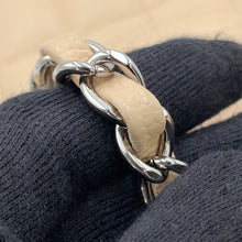 将图像加载到图库查看器中,CHANEL Matelasse W Flap ChainShoulder Bag BeigeA01112 Caviar Leather Size 25