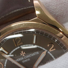 Load image into Gallery viewer, VACHERON CONSTANTIN Fifty Six Automatic W40mm K18PG Leather Brown Dial4600E/000R-B576