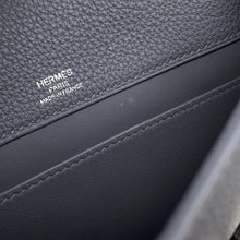 Load image into Gallery viewer, HERMES Sac A Depeches Ardoise Togo Leather Size 21