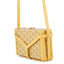 Load image into Gallery viewer, GOYARD Menodiaire Trunk Shoulder Bag Gold/YellowMINA55PMLTY60CL60O PVC Leather