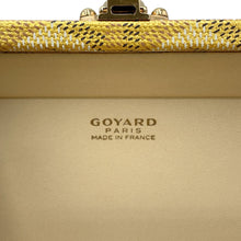 将图像加载到图库查看器中,GOYARD Menodiaire Trunk Shoulder Bag Gold/YellowMINA55PMLTY60CL60O PVC Leather