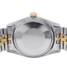 将图像加载到图库查看器中,ROLEX Datejust W36mm Stainless Steel K18YG White Dial1601