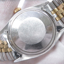 将图像加载到图库查看器中,ROLEX Datejust W36mm Stainless Steel K18YG White Dial1601