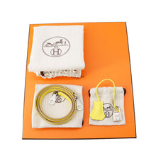 将图像加载到图库查看器中,HERMES Kelly Retourne Lime Swift Leather Size 25