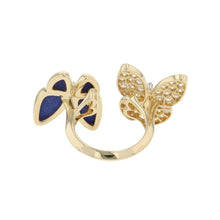 Load image into Gallery viewer, Van Cleef & Arpels De Papillon Entree Les Doors Ring Size 49/#9VCARP3DN49/VCARP3DN00 18K Yellow Gold