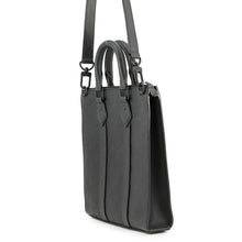 将图像加载到图库查看器中,LOUIS VUITTON Sac Plat NoirM21884 Monogram ・Taurillon