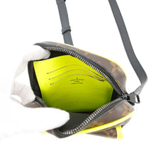 Load image into Gallery viewer, LOUIS VUITTON Christopher wearable wallet Noir/Brown/Neon YellowM80793 Monogram Macassar Canvas