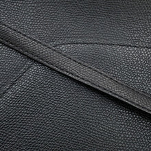 将图像加载到图库查看器中,Valextra ★Valextra Iside 2-Way Shoulder Bag Black Leather Size Large