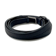 将图像加载到图库查看器中,Valextra ★Valextra Iside 2-Way Shoulder Bag Black Leather Size Large