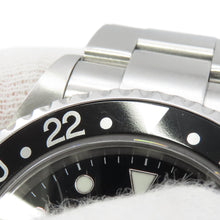 将图像加载到图库查看器中,ROLEX GMT MasterII W40mm Stainless Steel Black Dial16710