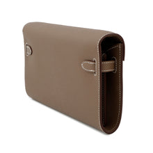 将图像加载到图库查看器中,HERMES Kelly wallet long to go Etoupe Epsom