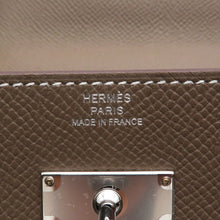 Load image into Gallery viewer, HERMES Kelly wallet long to go Etoupe Epsom