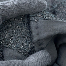 将图像加载到图库查看器中,CHANEL CC Logo Lion Head Button Tweed Jacket Size 36 BlackP72390 Cotton Polyester Rhinestone