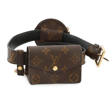 将图像加载到图库查看器中,LOUIS VUITTON Belt Daily Multi-Pocket Size 80/32 BrownM0236W Monogram