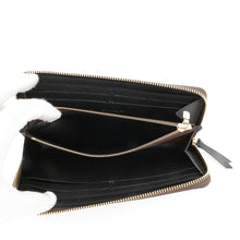 Load image into Gallery viewer, LOUIS VUITTON Portefeuille Clemence NoirM82336 Monogram Reverse Canvas